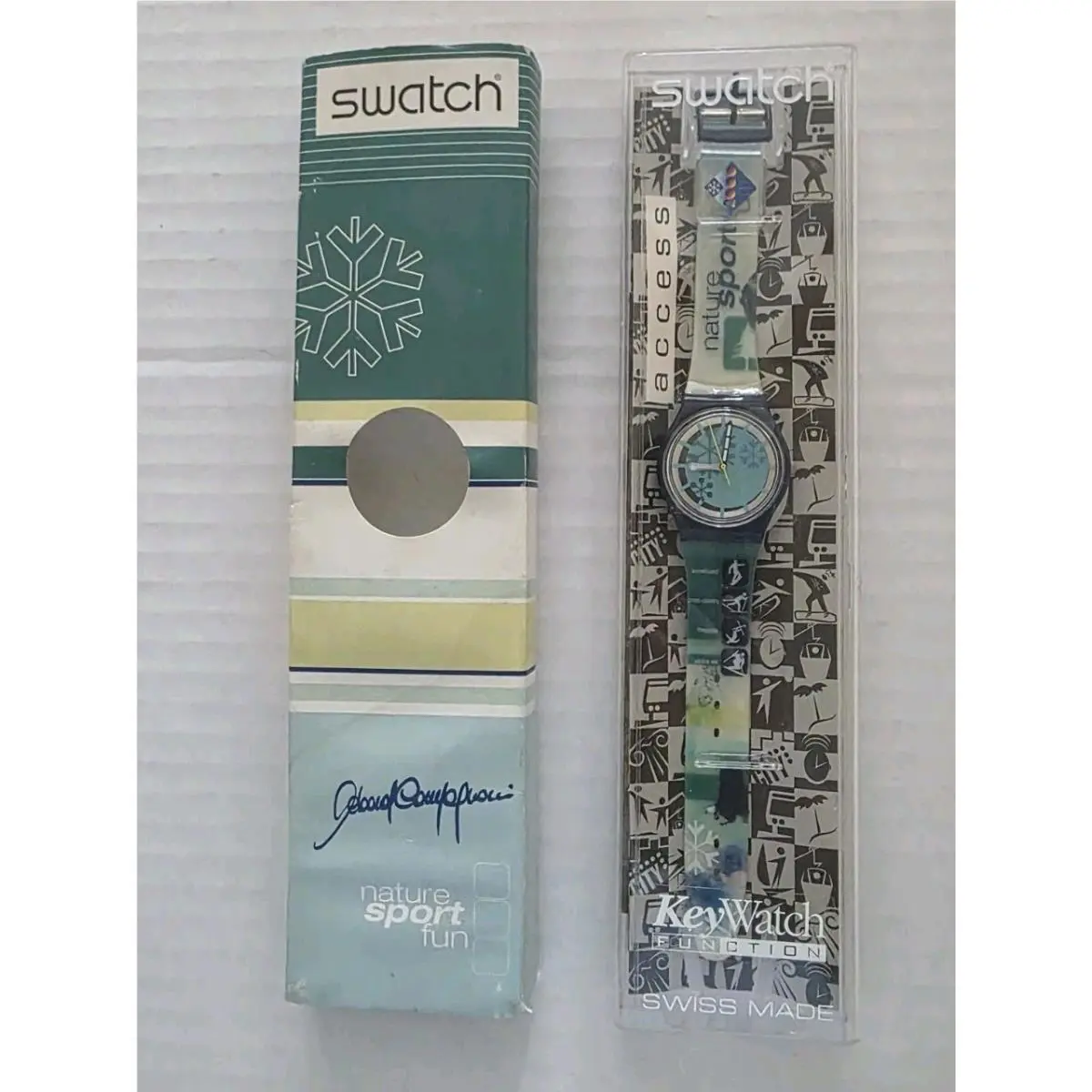 Swatch Gent Access 1999 - SKN102 - Fioco - Winter - in Box