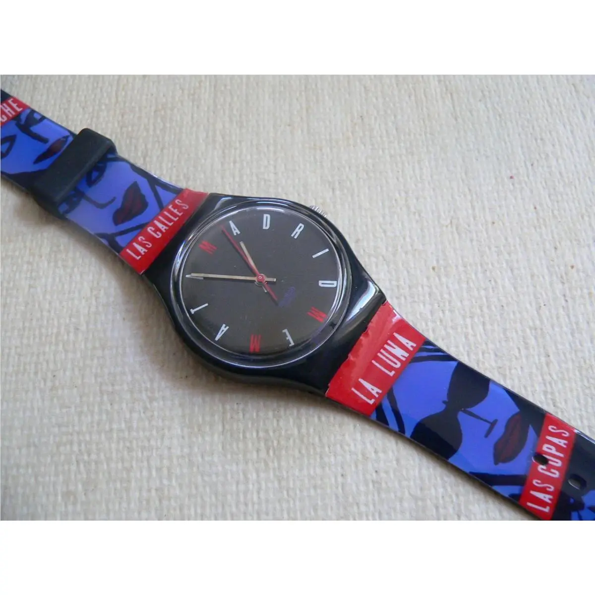 1997 Vintage Swatch Watch Sueno Madrileno GB181