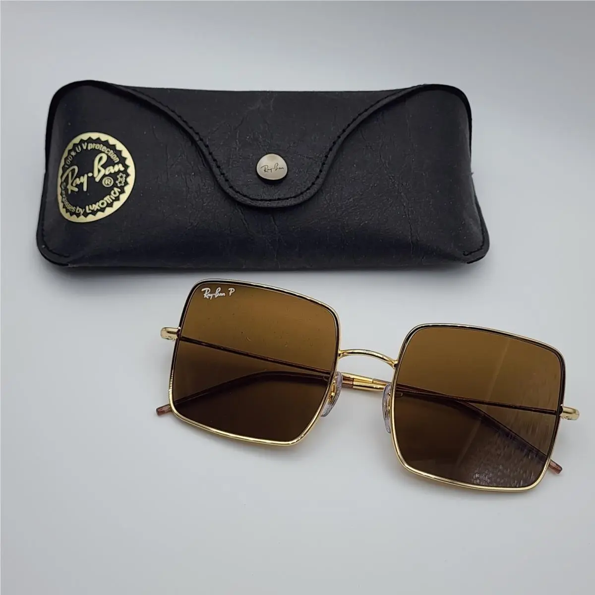 Ray-ban 0RBR0104S Square 1971 Reverse Polarized Lenses Women`s Sunglasses