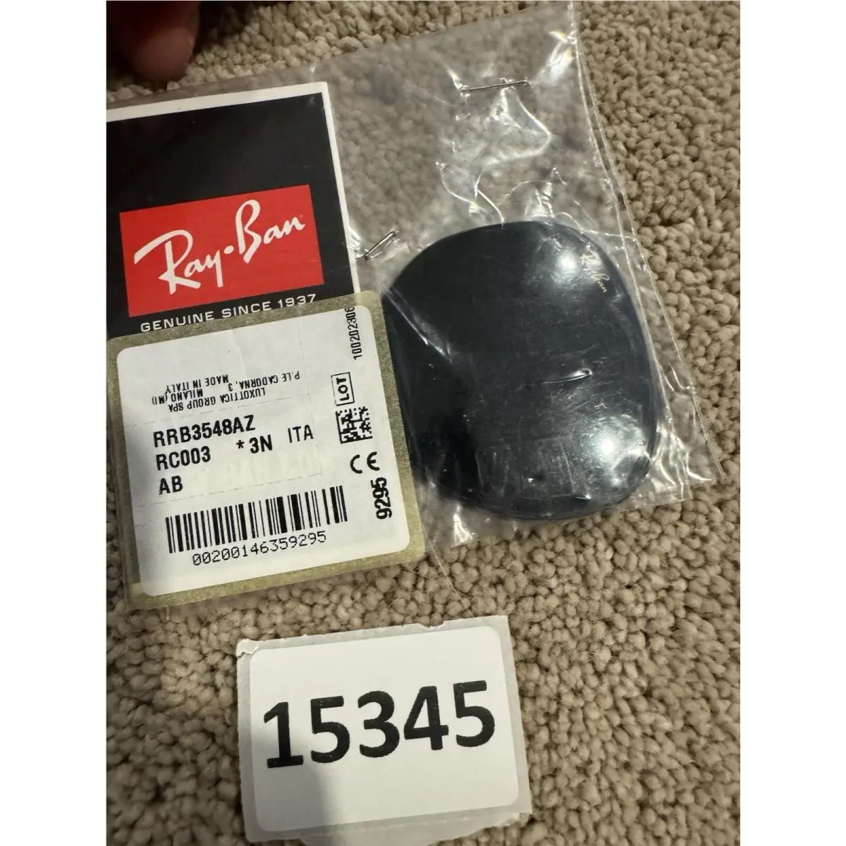Ray Ban Hexagonal RB3548-N 3548 G15 Replacement Lenses Size 51 Mm