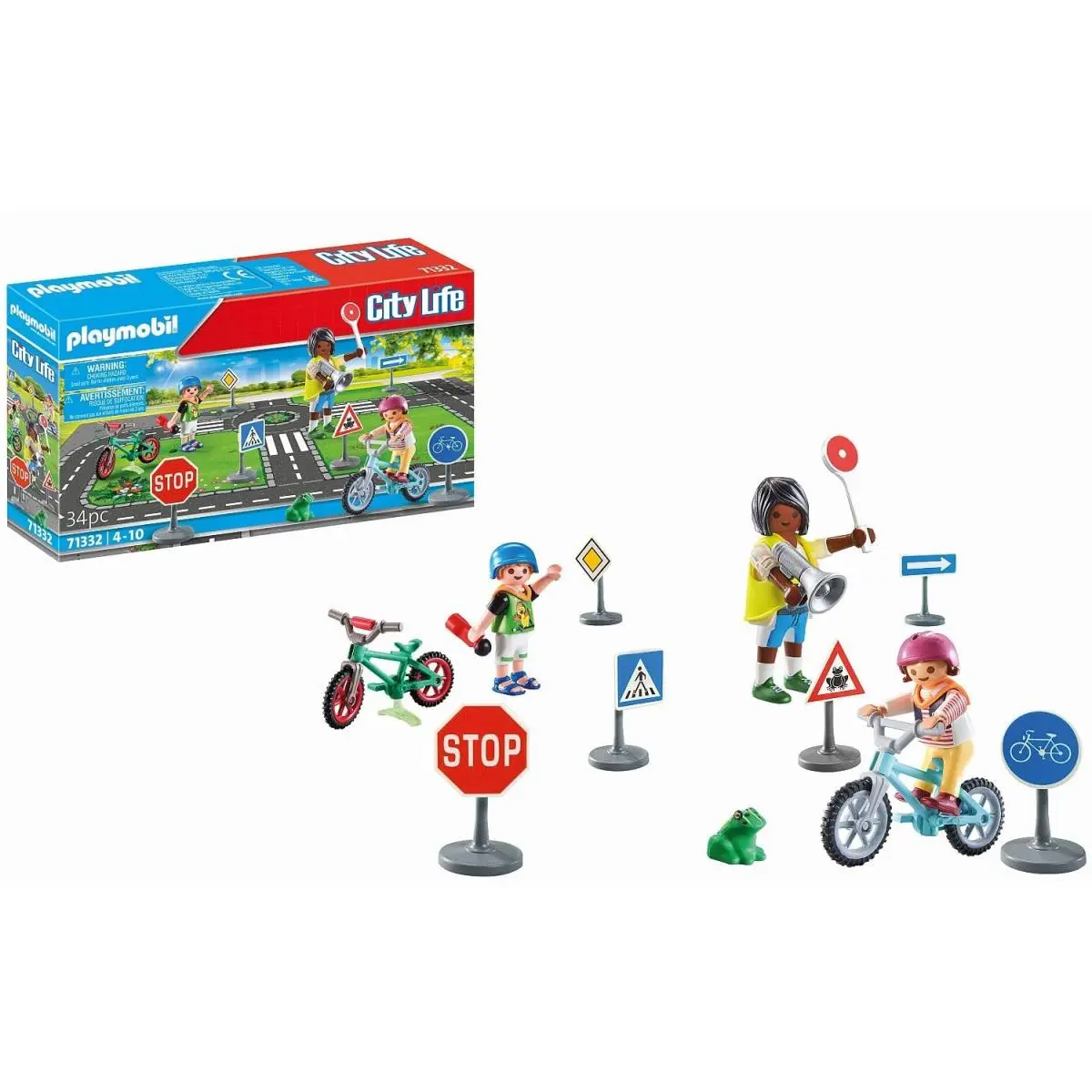 Playmobil 71332 City Life Traffic Education Bicycle Course Bicycles Traffic si
