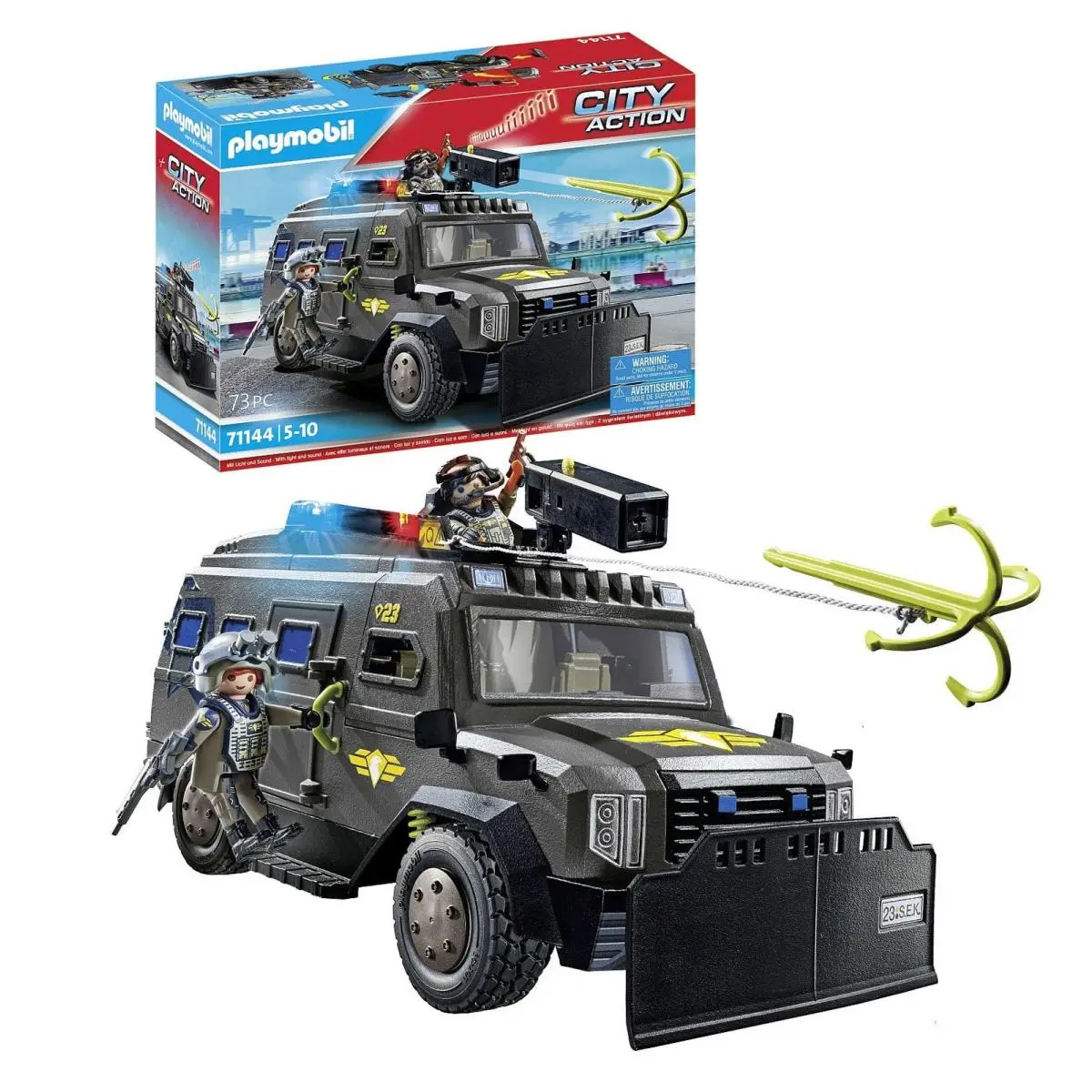 Playmobil 71144 City Action Tactical Police All-terrain Vehicle Modern Special