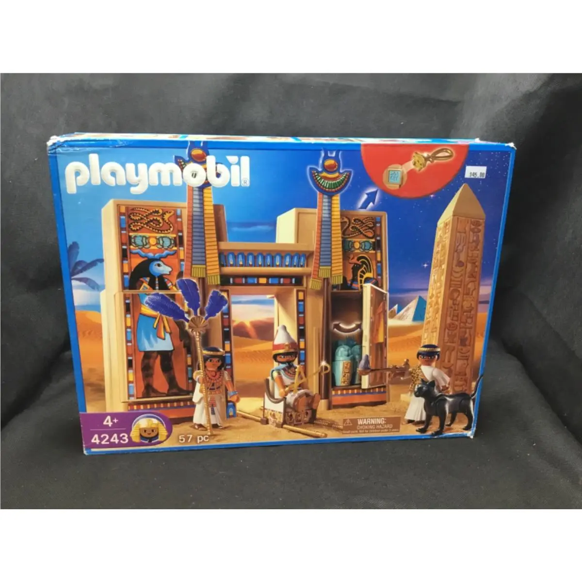 Playmobil 4243 Pharaoh`s Temple Hidden Treasures Egyptian Play Set 2009