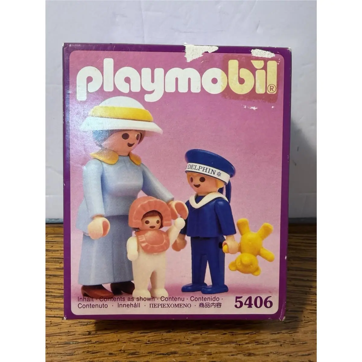 Vtg Playmobil 5406 Victorian Mother with Children 1992