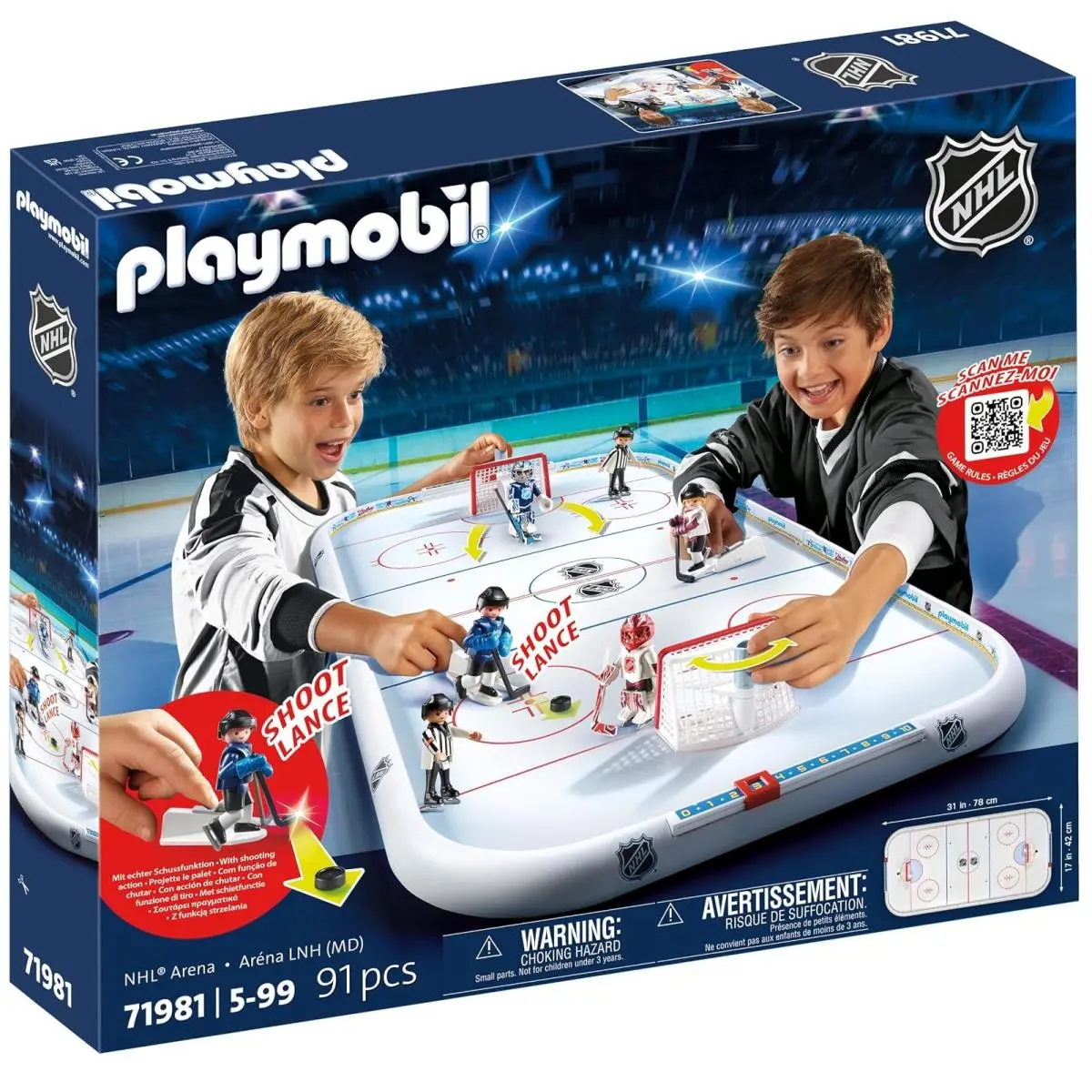 Playmobil Nhl Hockey Arena