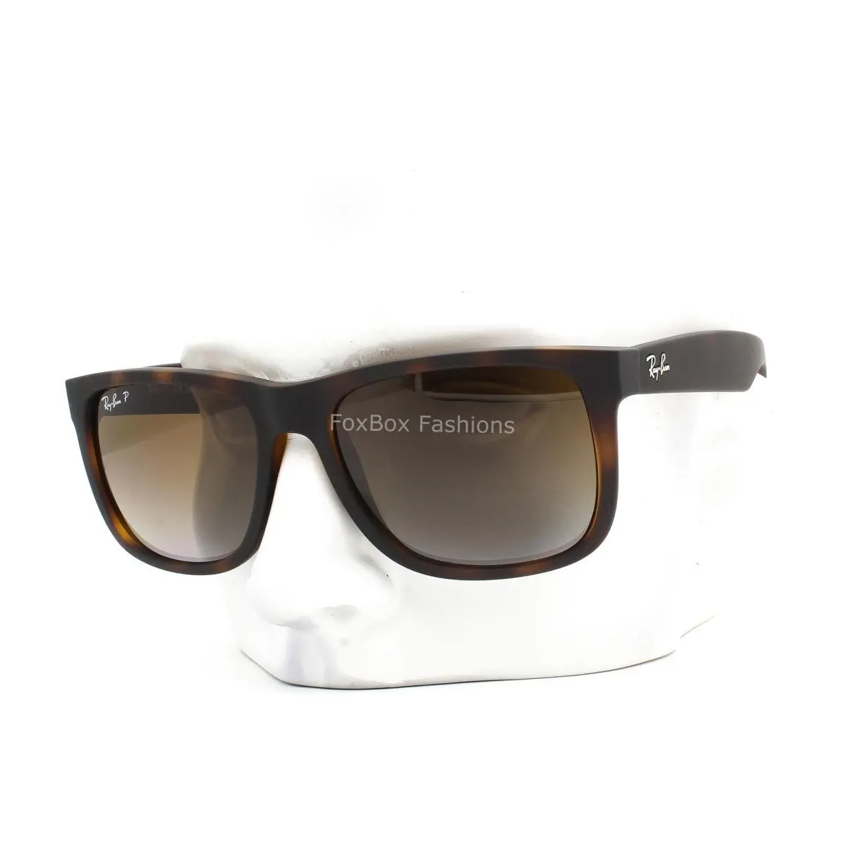 Ray-ban Justin Unisex Sunglasses Matte Brown Havana Polarized RB4165 865/T5 Case