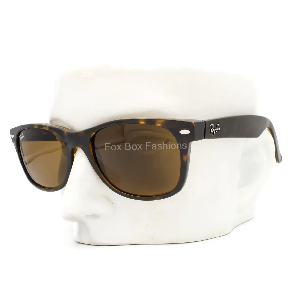 Ray-ban Wayfarer Sunglasses RB 2132 710 Light Brown Havana 55mm W/case