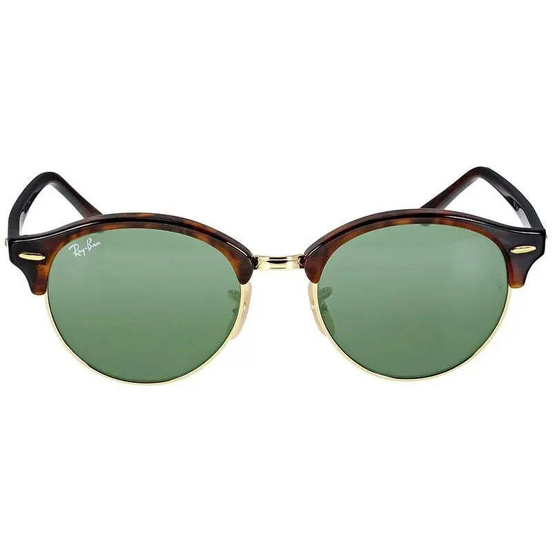 Ray-ban RB4246 990 Clubround Classic Tortoise G-15 Green 51-19-145