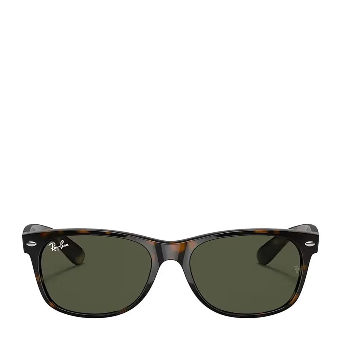 Ray-ban RB2132 902L Wayfarer Polished Tortoise G-15 Green 55-18-145
