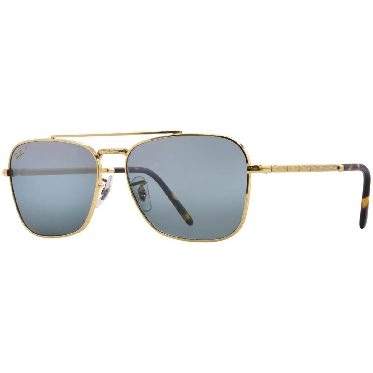 Ray-ban New Caravan RB3636 9196G6 58-15 Caravan RB3636 9196G6 58-15 Unisex Aviator Sunglasses - Gold