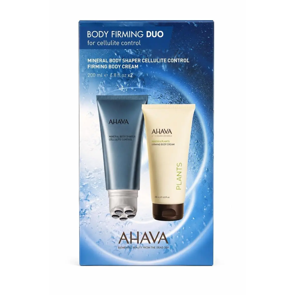 Ahava Body Firming Duo Cellulite Control Set 2 x 200ml 6.8 fl oz Dead Sea