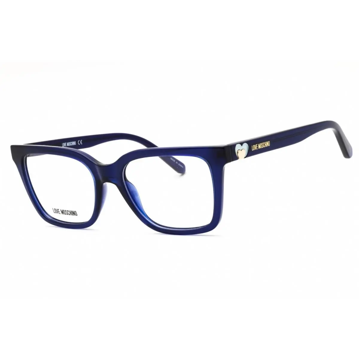 Moschino Love MOL603-PJP-52 Eyeglasses Frame Size 52mm 17mm 140mm Blue Women 71