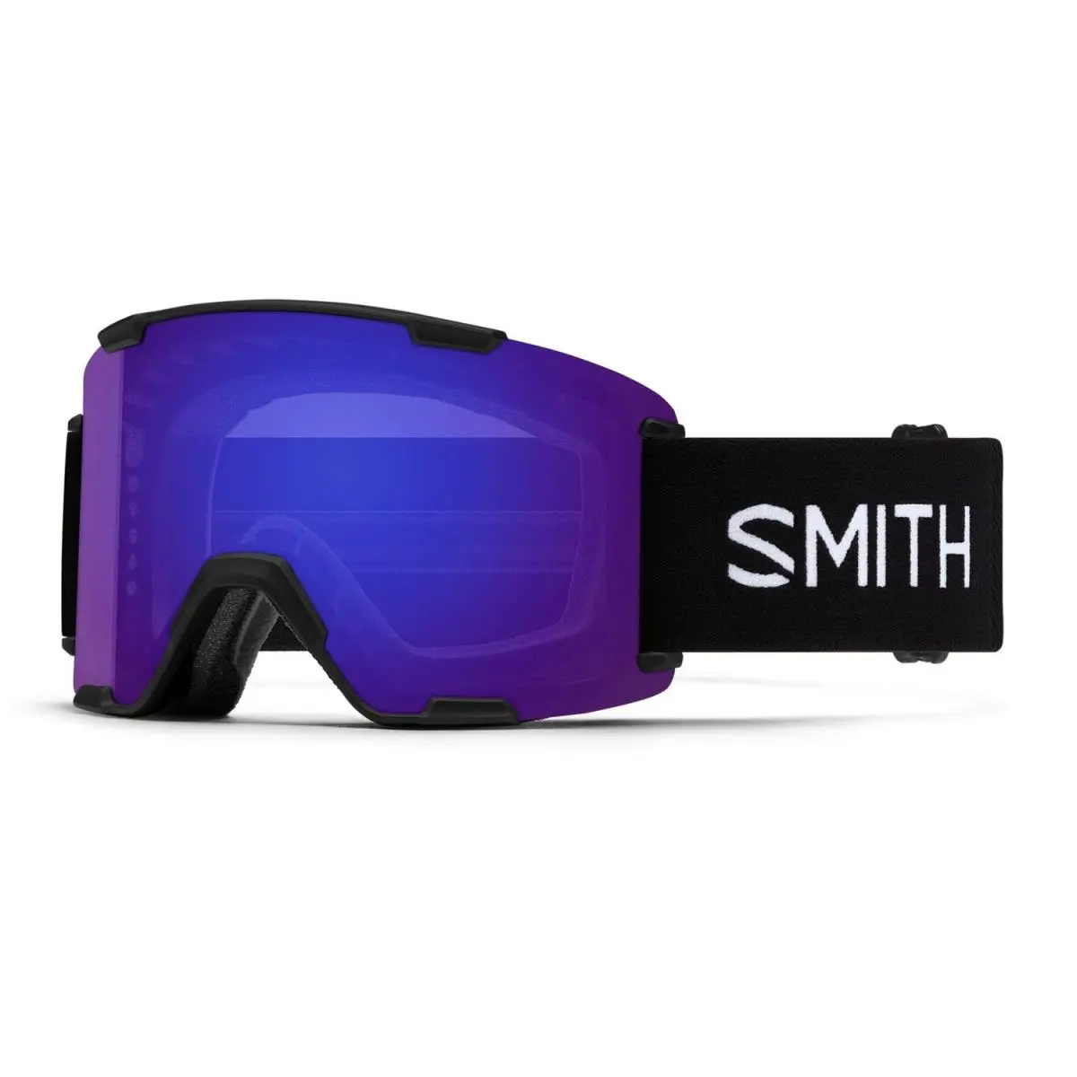 Smith Stash XL Ski / Snow Goggles Black CP Everyday Violet Mirror + Bonus