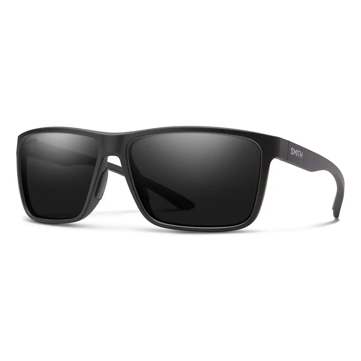 Smith Riptide Polarized Sunglasses Matteblack Black Chromapopglass by Smith Optics