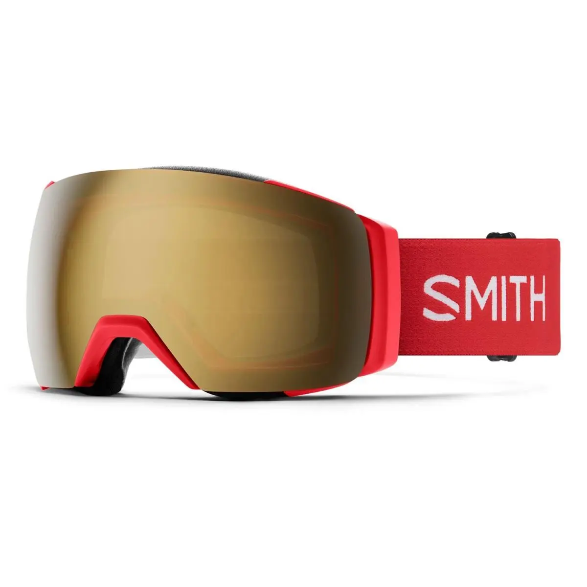 Smith I/o Mag XL Snow Goggles Patrol Frame Sun Black Gold Mirror Lens + Bonus