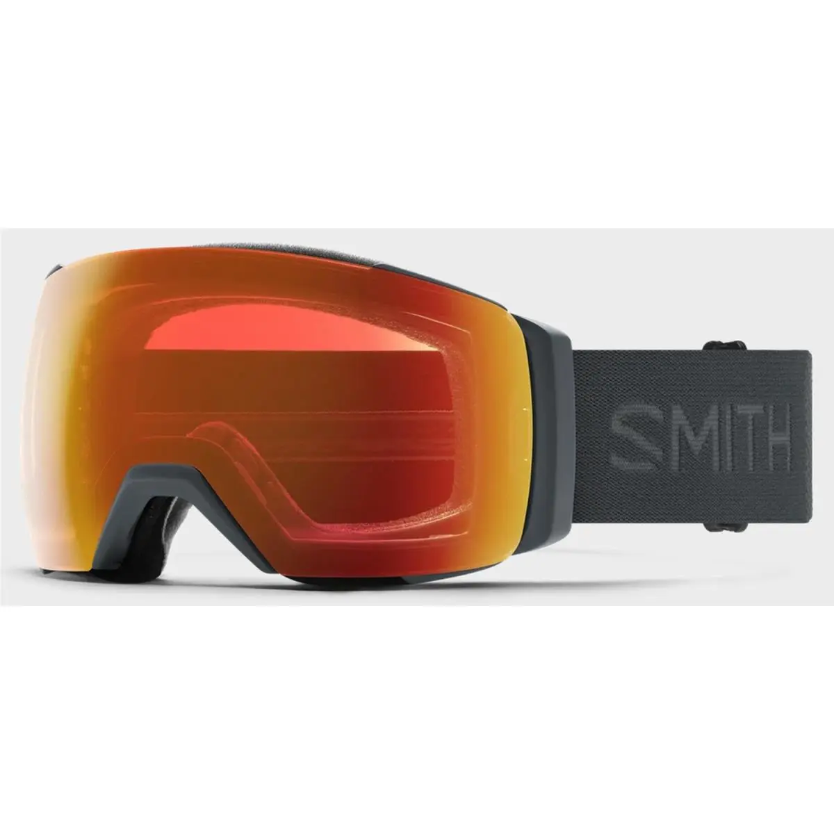Smith I/o Mag XL Ski Snowboard Goggles Slate Cpe Red Mirror