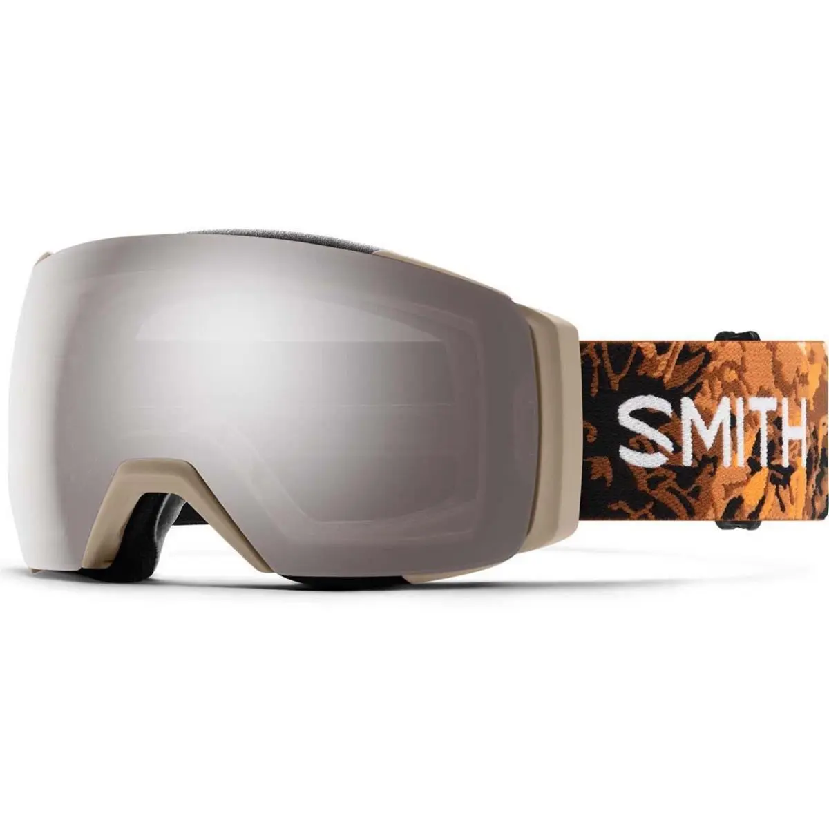 Smith I/o Mag XL Ski Snowboard Goggles Botanist Frame Platinum Mirror