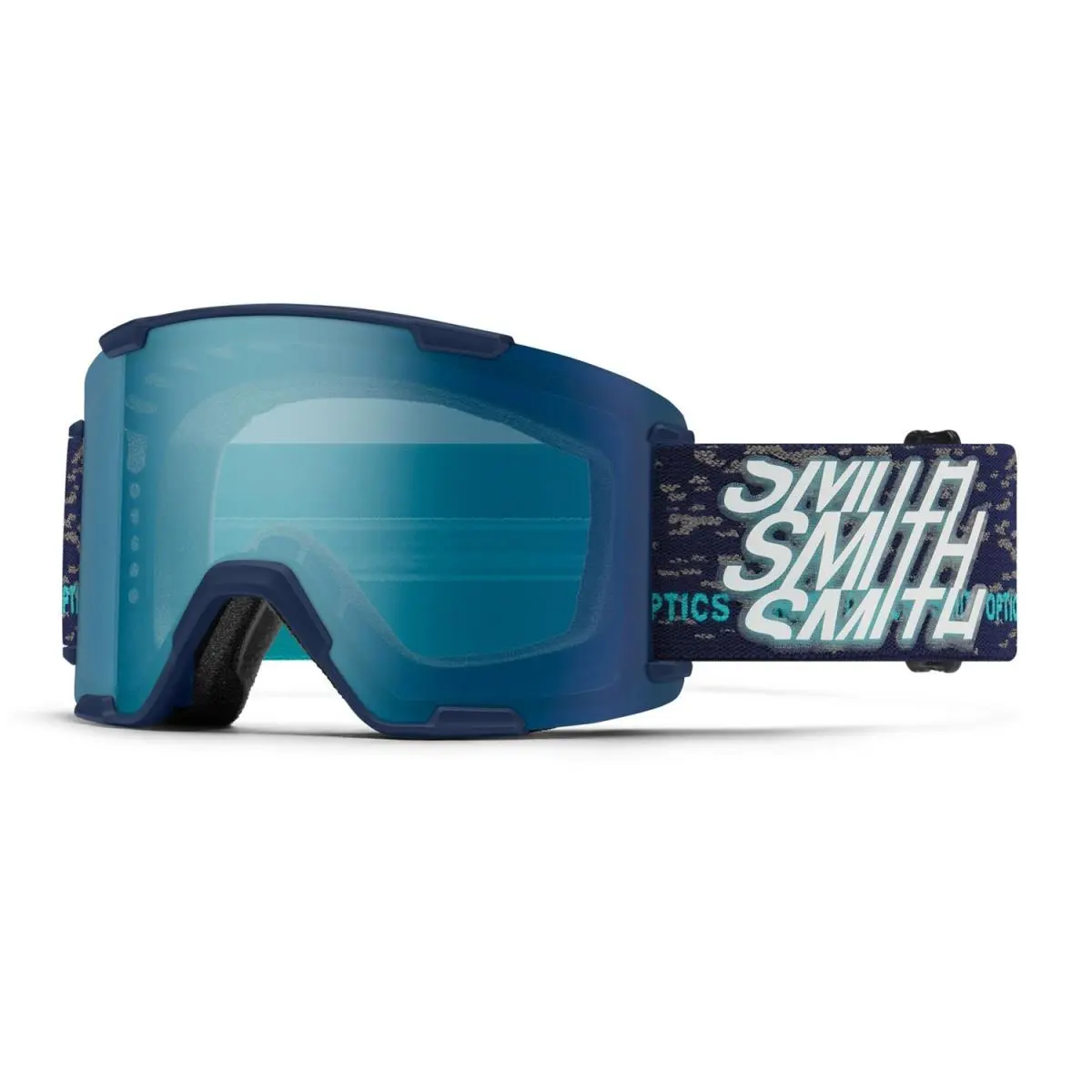 Smith Stash XL Ski / Snow Goggles Midnight Snow CP Everyday Blue Mirror + Bonus