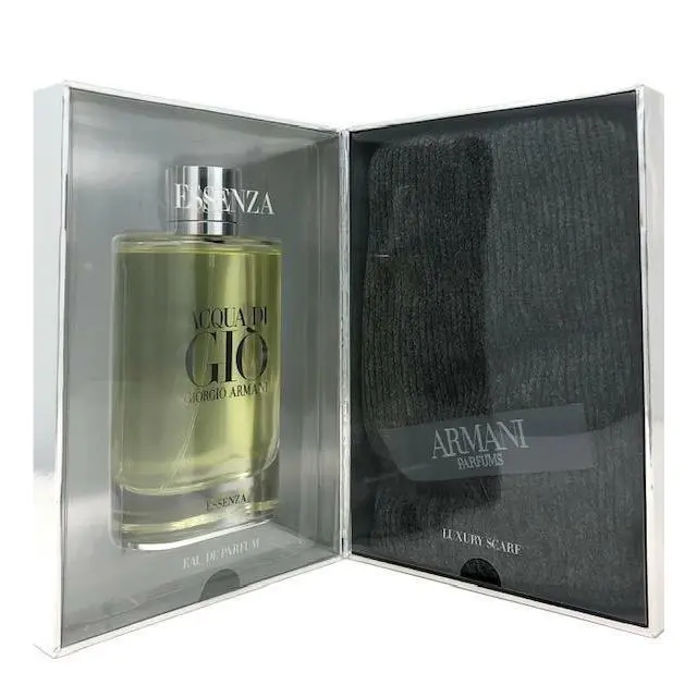 Acqua Di Gio Essenza  Men 2pc Set 180 ml/6.08 oz Edp Spray + Scarf by Giorgio Armani
