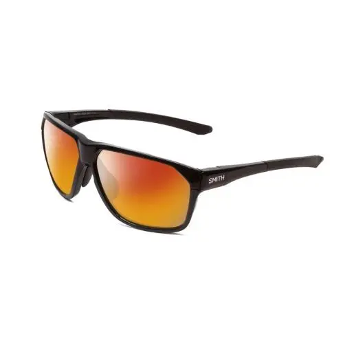 Smith Leadout Pivlock Chromapop Sunglasses Black / Cinder Red Mirror