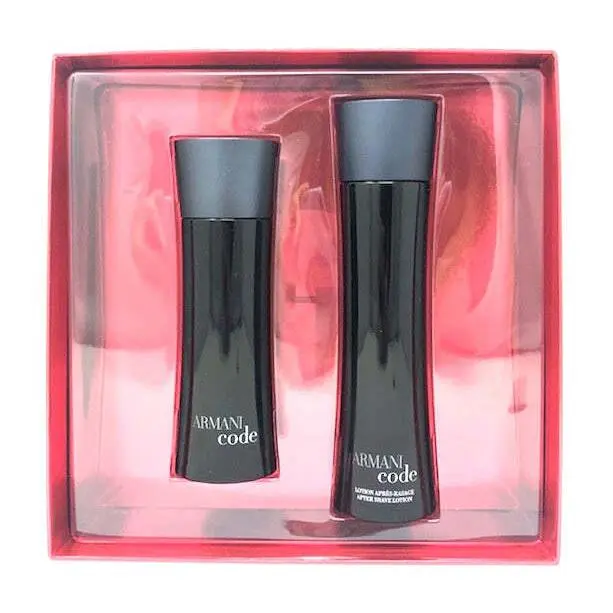 Armani Code Giorgio Armani Men 2pc Set 2.5oz Edt Spray + 3.4oz A/s