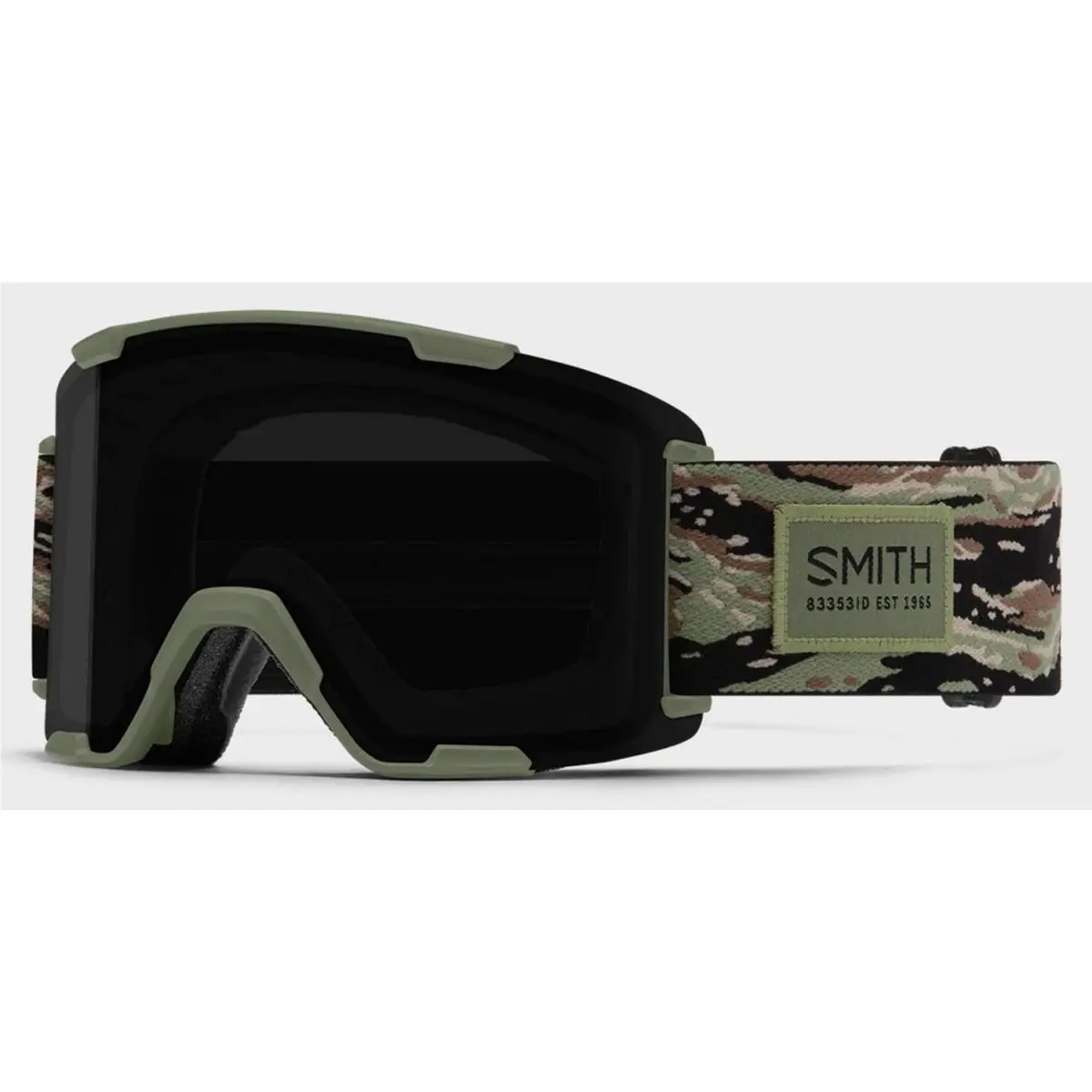 Smith Stash XL Ski Snowboard Goggles Eye of The Tiger Frame Cps Black Mirror