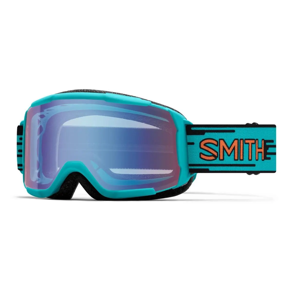Smith Daredevil Youth Snow Goggles Tropic Kidding Blue Sensor Mirror Lens - Frame: Blue