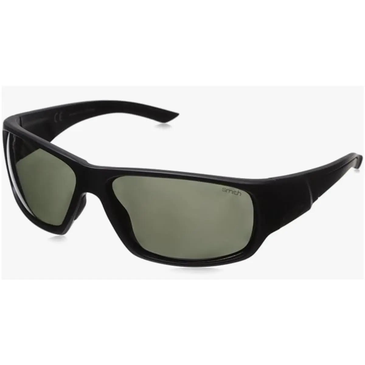 Smith Discord Sunglasses-matte Black-chromapop Polarized Gray Geen Lens