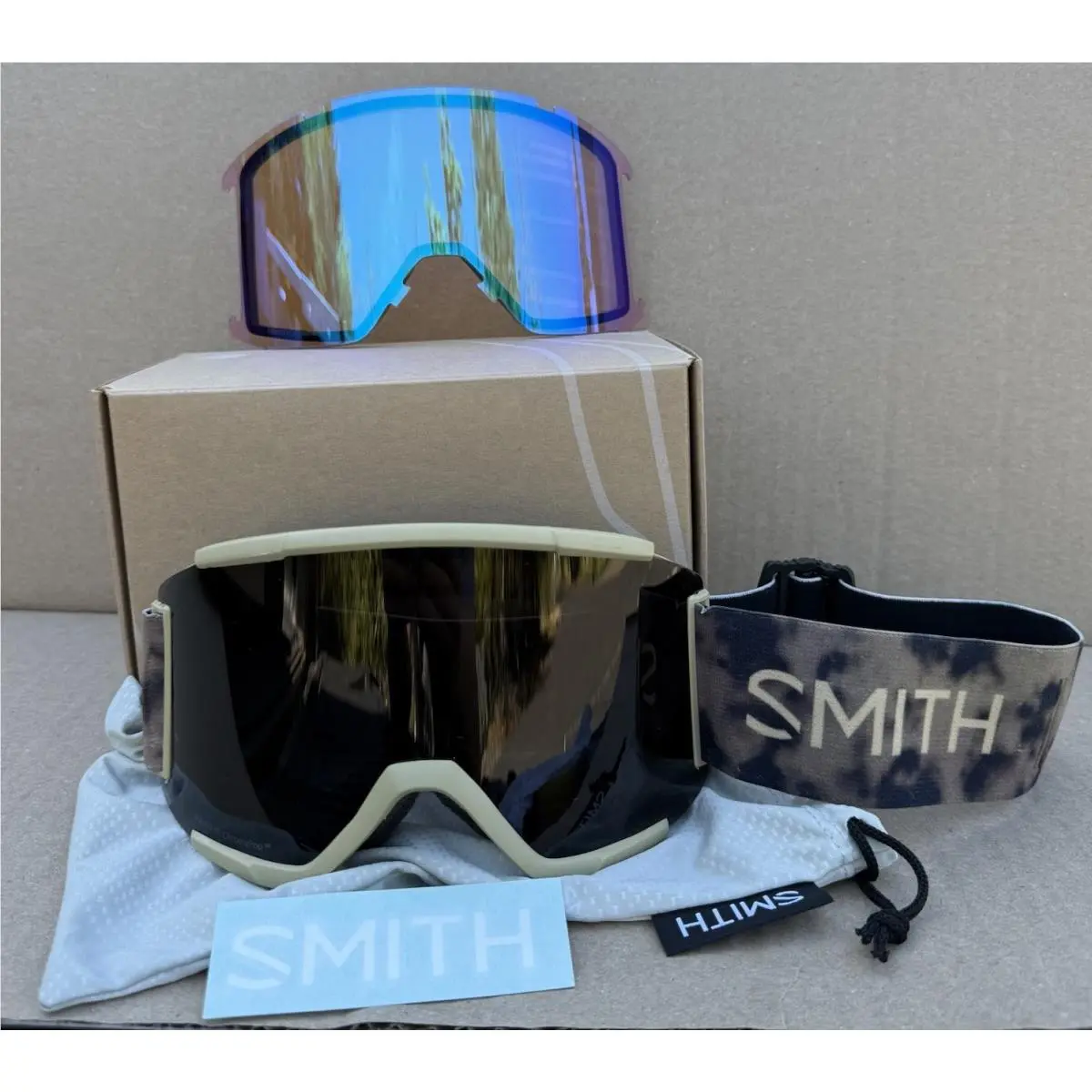 Smith Squad XL Goggles Sandstorm Mind Expanders CP Sun Black