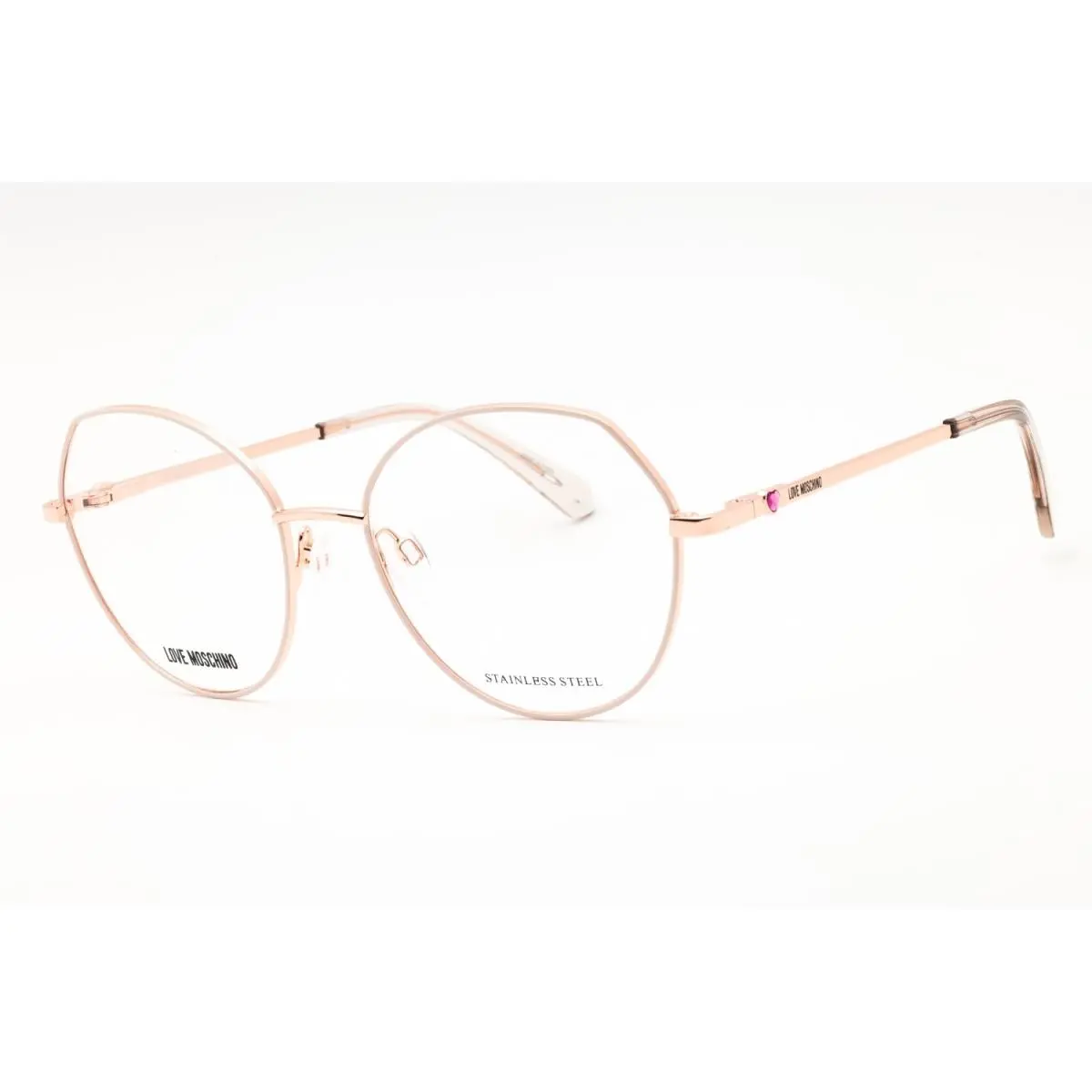 Moschino Love MOL634-PY3-55 Eyeglasses Frame Size 55mm 18mm 140mm Coppergold Wo