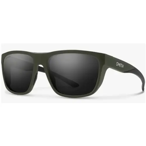 Smith Barra Sunglasses-matte Moss-chromapop Black Polarized Lens