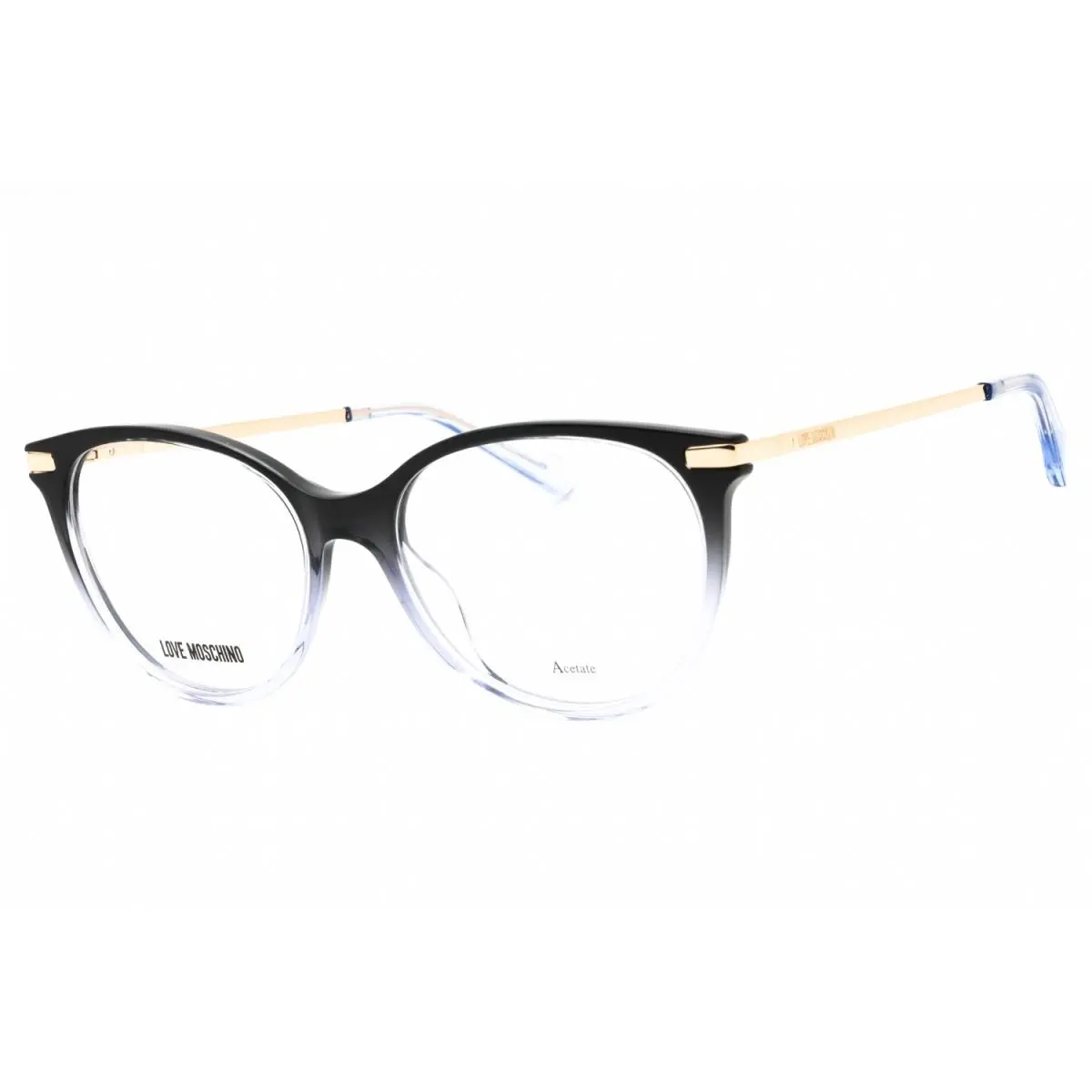 Moschino Love MOL570-1X2-52 Eyeglasses Frame Size 52mm 17mm 145mm Black Women 7