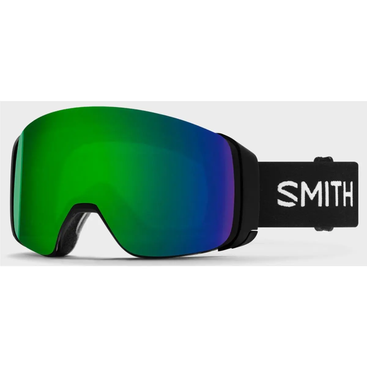 Smith 4D Mag Ski Snowboard Goggles Black Cps Green Mirror