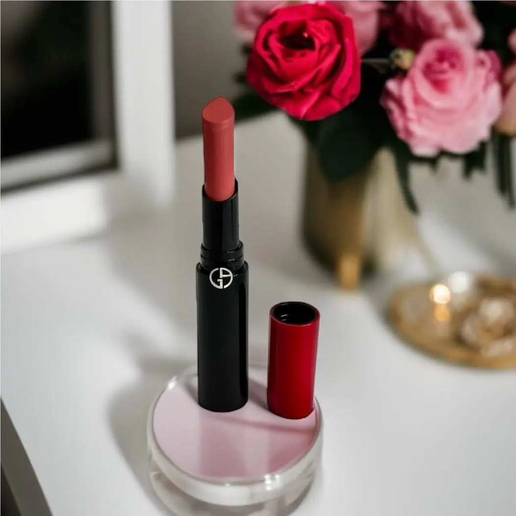 Giorgio Armani Lip Power Longwear Vivid Lip Color 108 IN Love Lipstick Rare