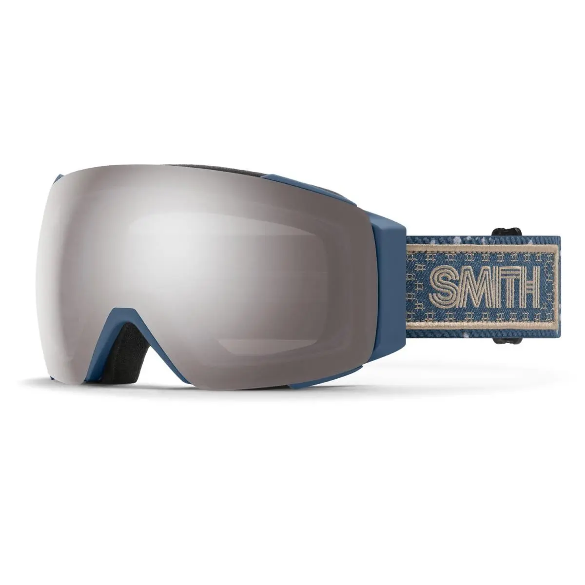 Smith I/o Mag Snow Goggles Future Grey Warm Steel Sun Platinum Mirror + Bonus