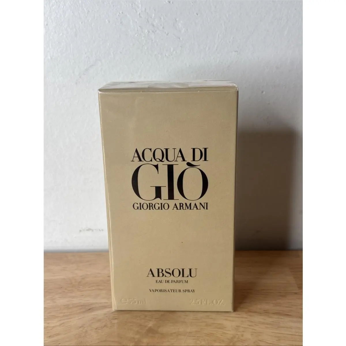 Acqua Di Gio Absolu For Men 2.5oz by Giorgio Armani