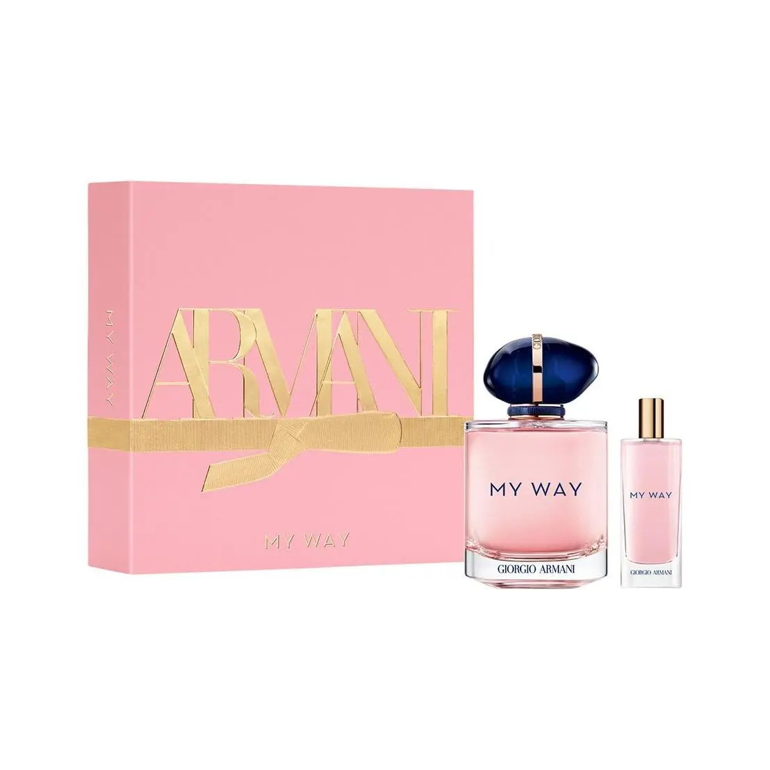 My Way Giorgio Armani Women 2pc Set: 3 oz Eau de Parfum Spray + .5 oz Travel