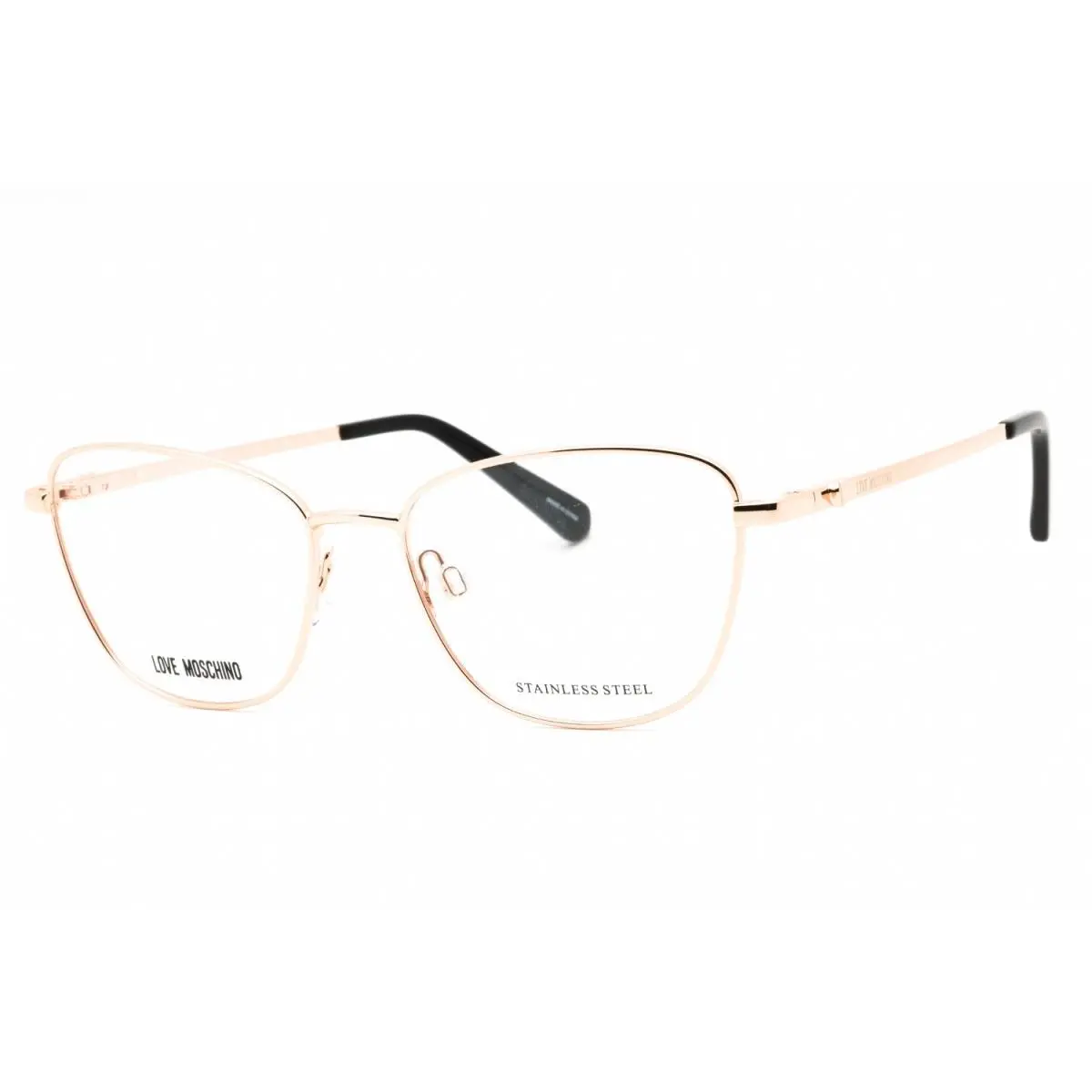 Moschino Love MOL552-DDB-52 Eyeglasses Frame Size 52mm 16mm 140mm Gold Women 71