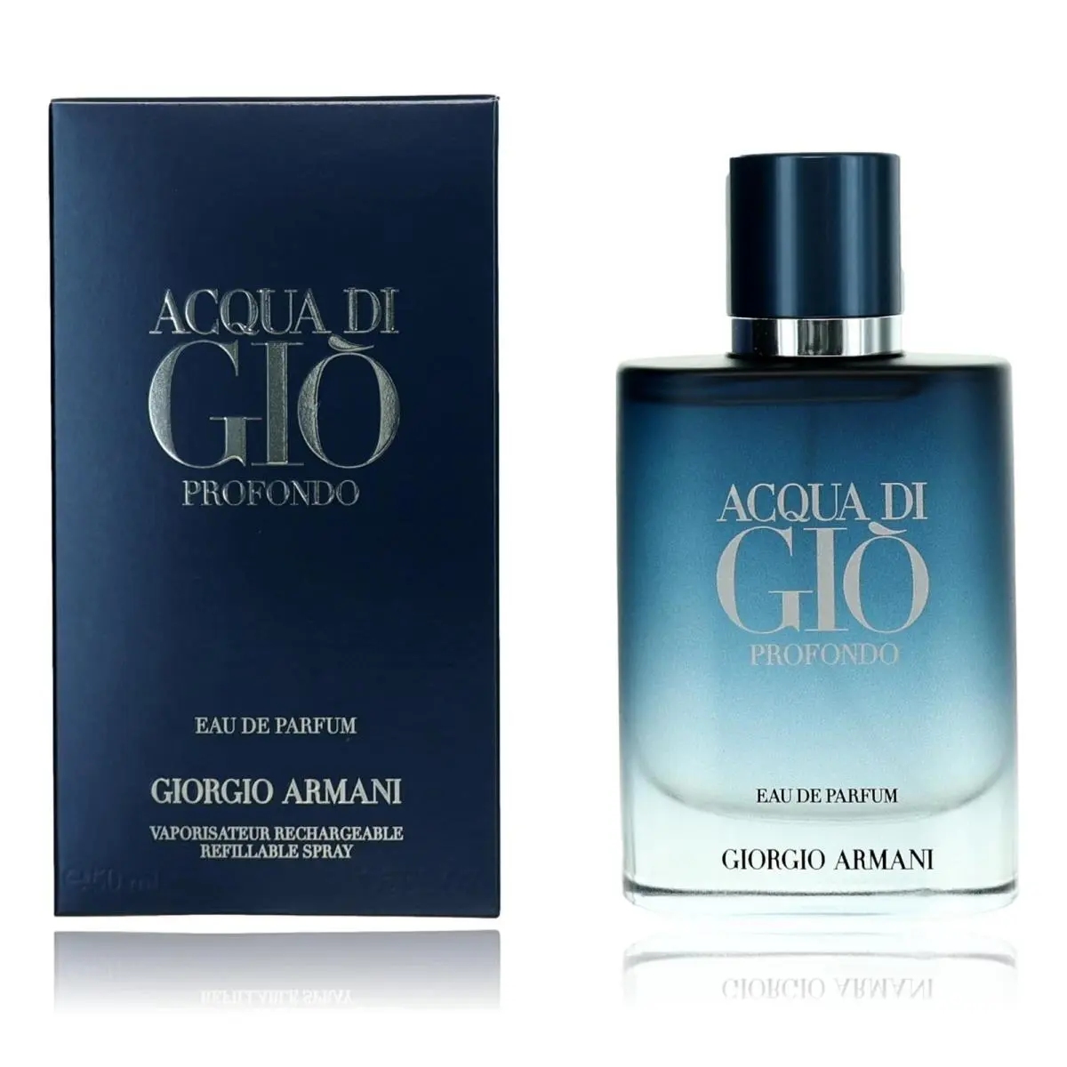 Acqua Di Gio Profondo by Giorgio Armani 1.6 oz Edp Spray For Men