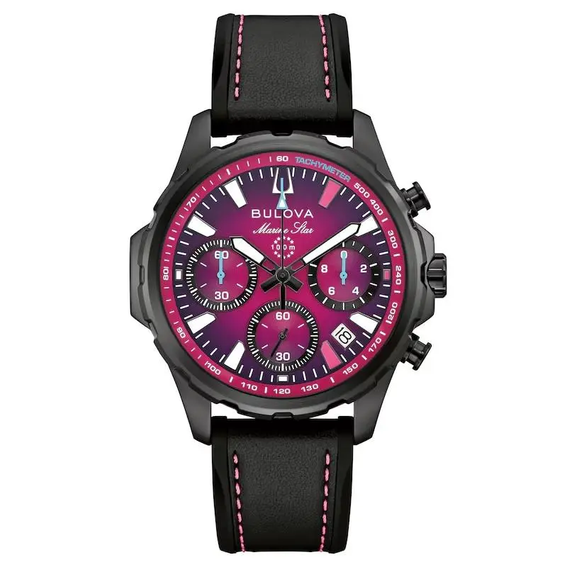 E1 Team Miami Marine Star Series B Chronograph Men`s Watch 98B476 by Bulova