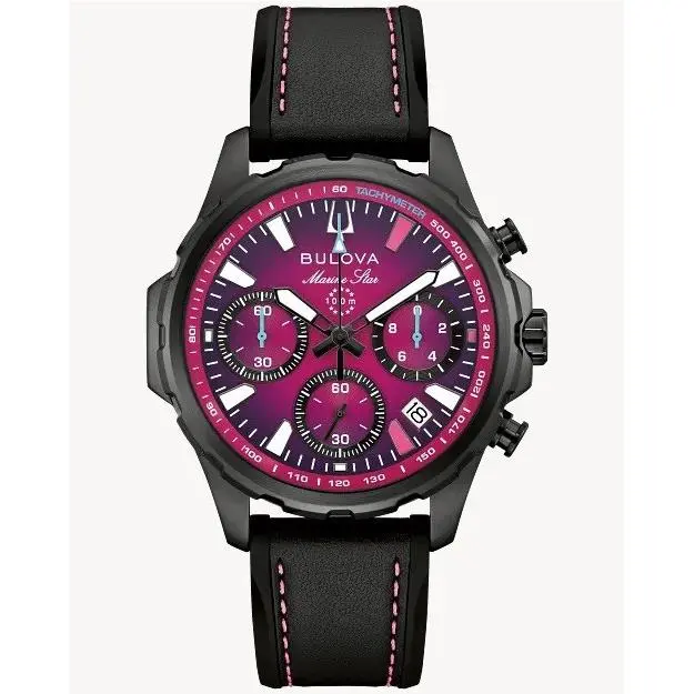 E1 Team Miami Men`s Marine Star Watch 98B476 by Bulova