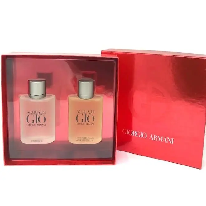 Acqua Di Gio  Men 2pc Set 3.4oz Edt + Aftershave Lotion by Giorgio Armani