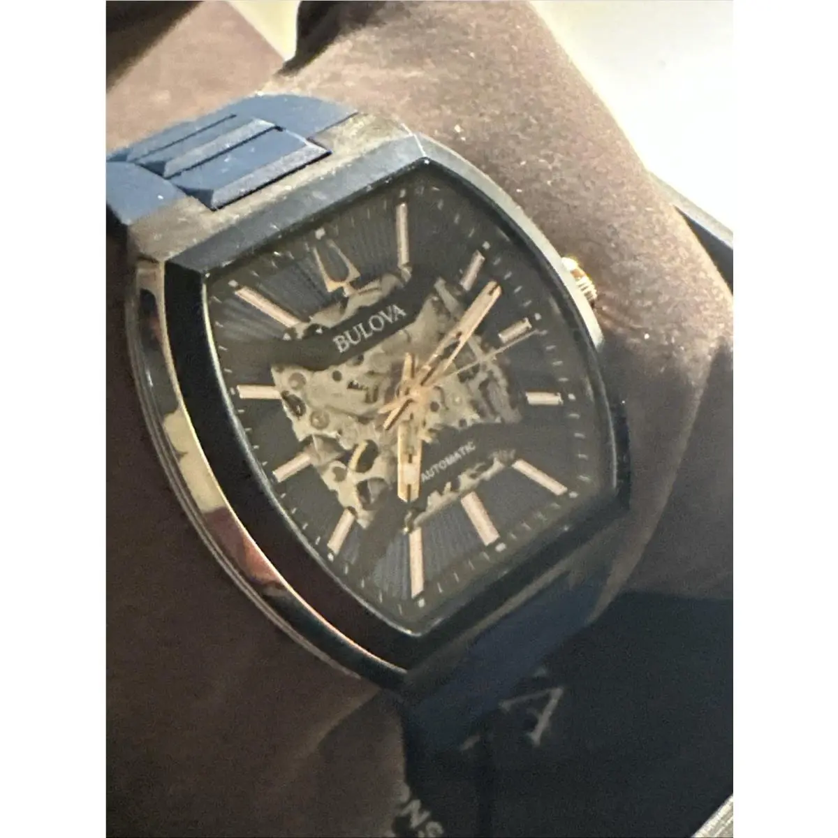 Bulova 98A318 Maquina Blue Dial Men`s Watch