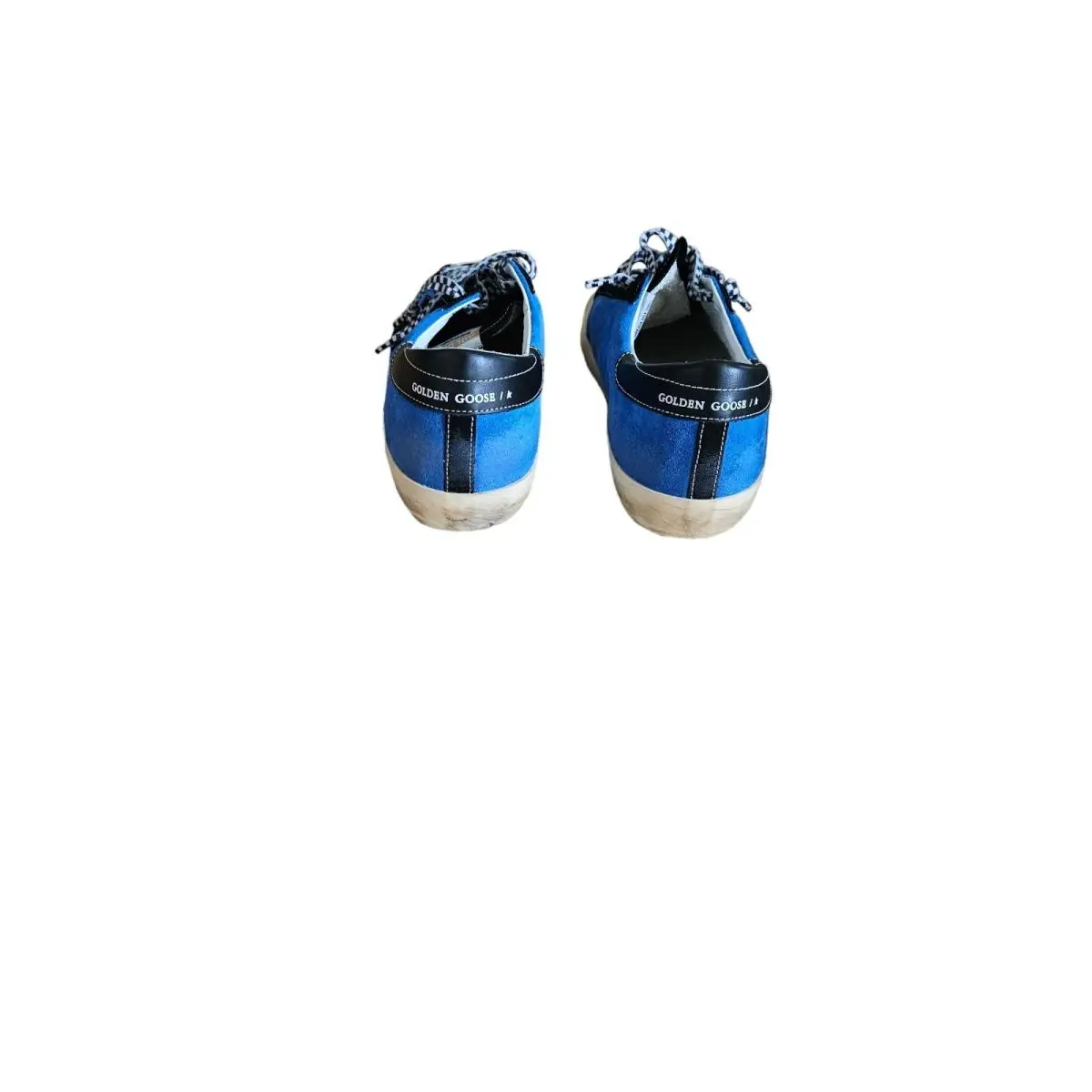 Golden Goose shoes - Golden Goose Super-Star - GMF00107F004143 - Blue 4