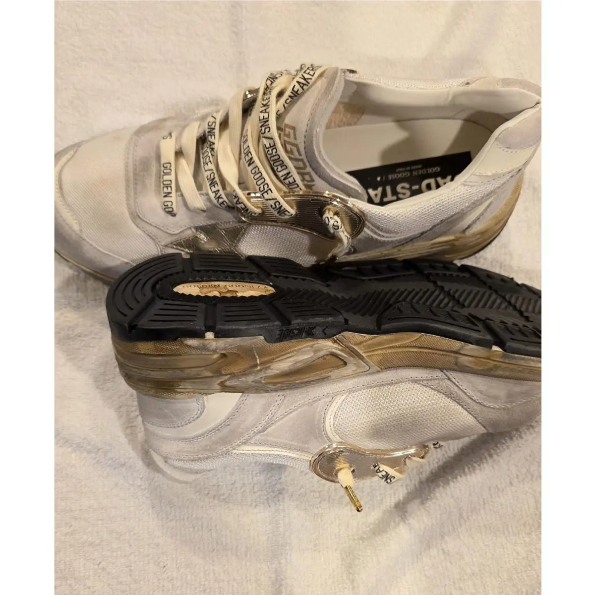 Golden Goose shoes - Golden Goose Dad-Star - White 5