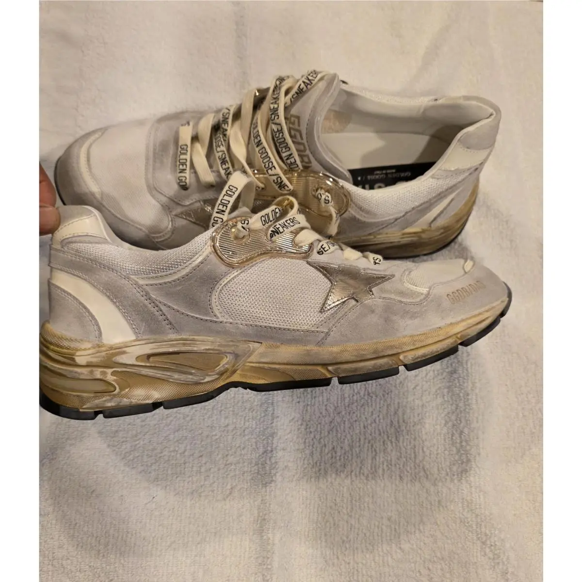 Golden Goose shoes - Golden Goose Dad-Star - White 3