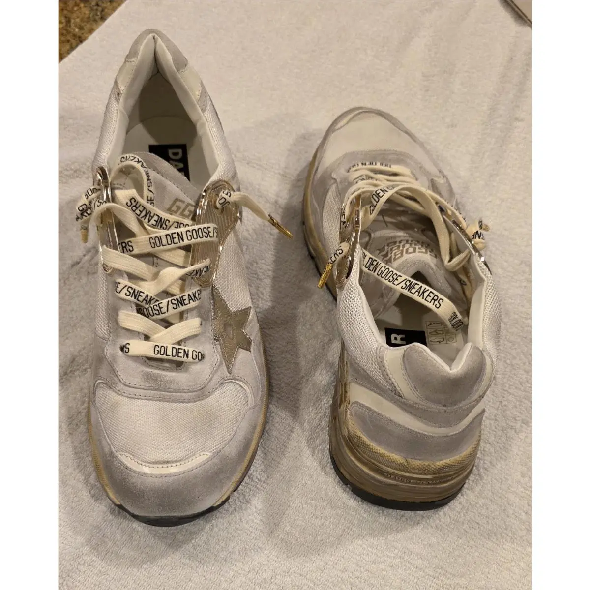 Golden Goose shoes - Golden Goose Dad-Star - White 4