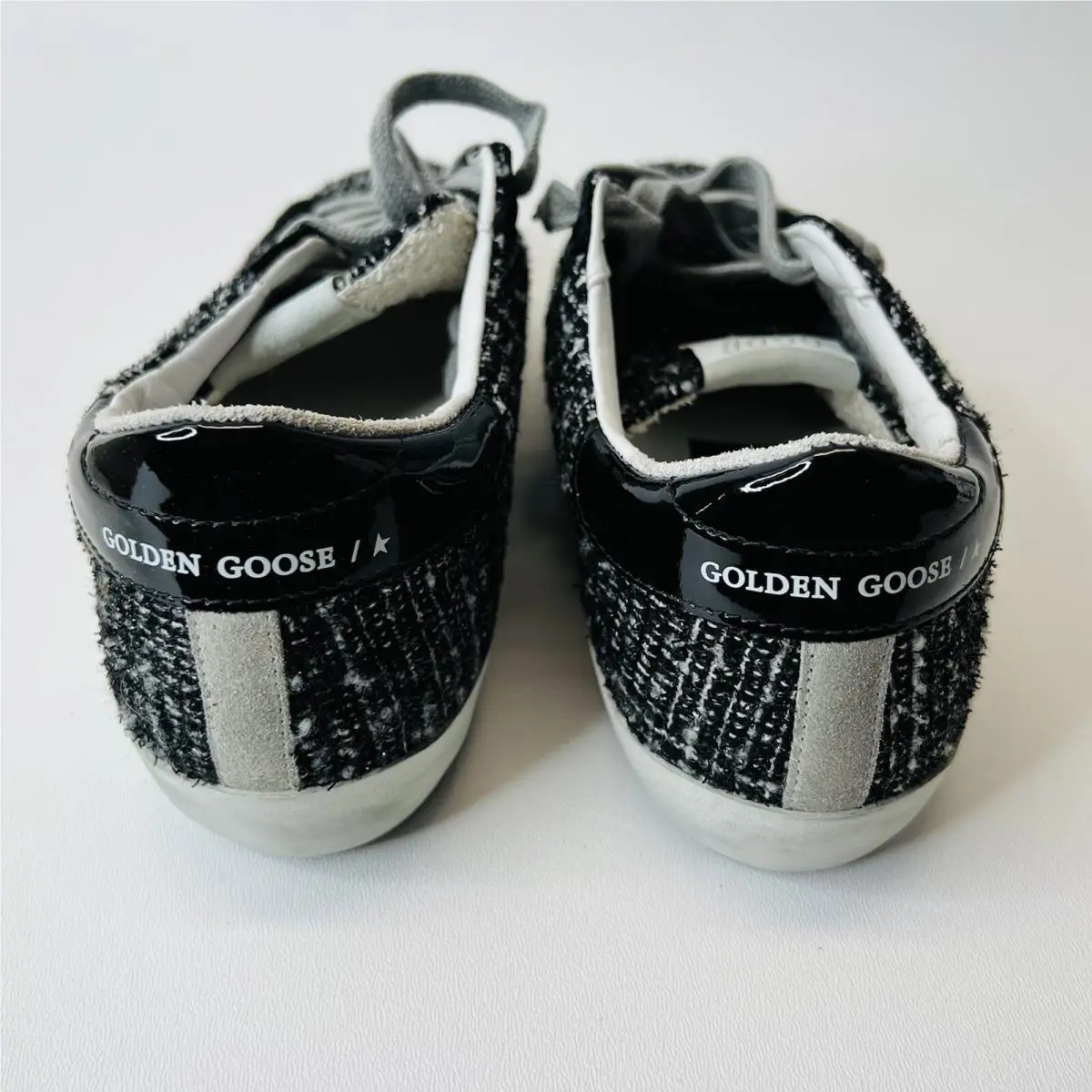 Golden Goose shoes - Golden Goose Superstar Classic - Superstar Classic - 3435 - White/ Silver (UPC: 8050235045101) 9