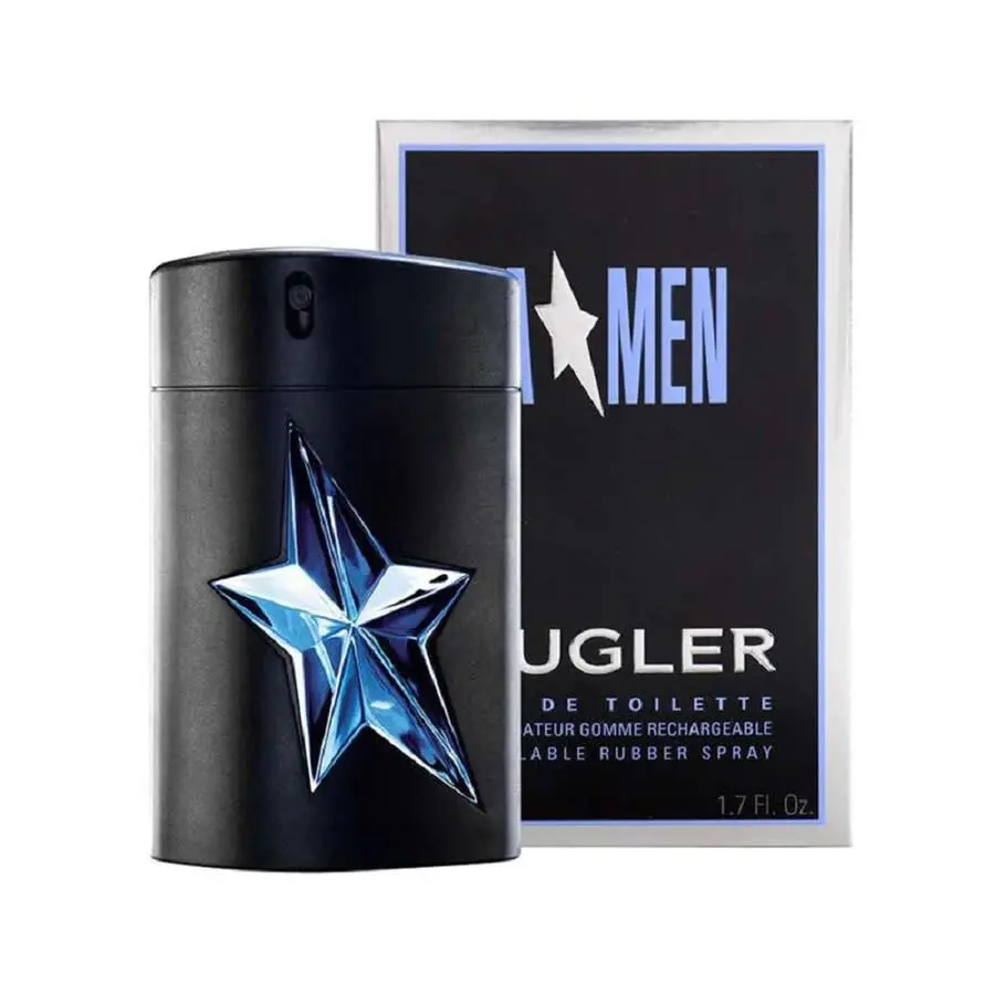 Angel Men / Thierry  Edt Spray Refillable Rubber Flask 1.6 oz 50 ml M by Mugler