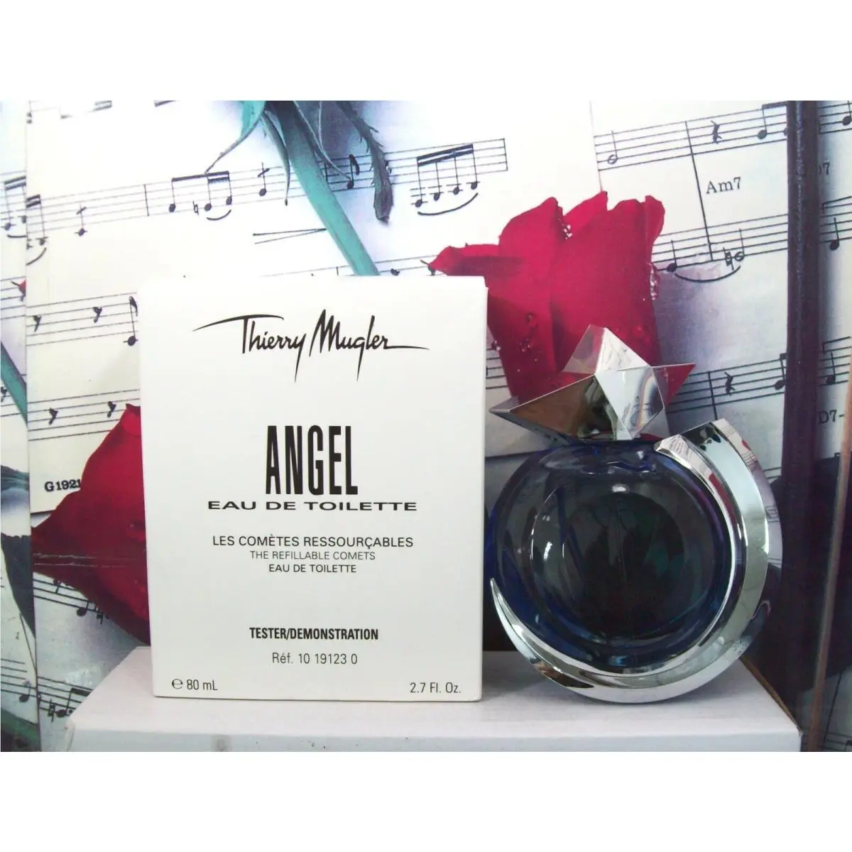 Thierry  Angel For Women The Refillable Comets Edt Spray 2.7 Fl. Oz. Ntwb by Mugler